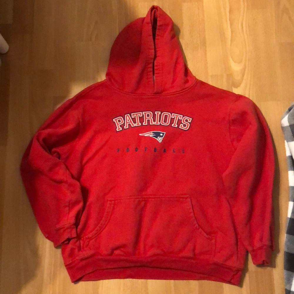 Patriots Red Boys Hoodie